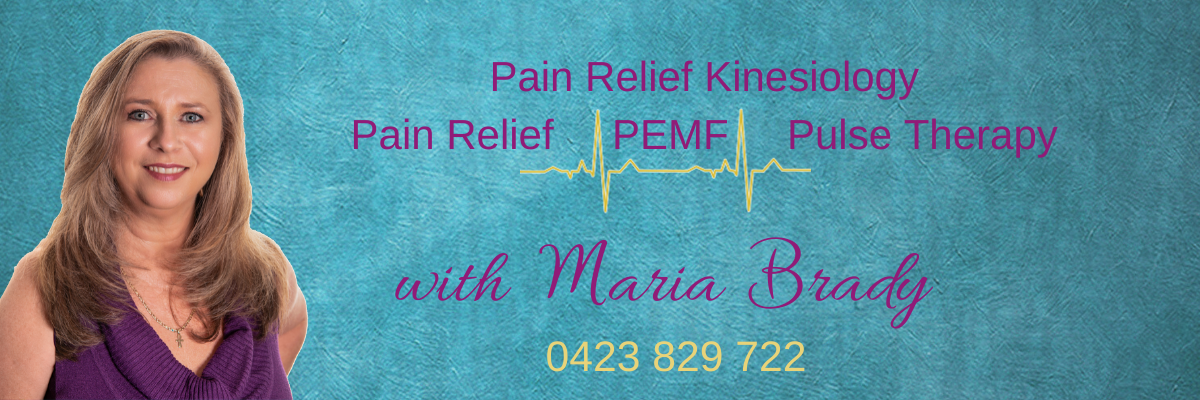 Pain Relief Kinesiology Pain Relief PEMF Pulse Therapy with Maria Brady
